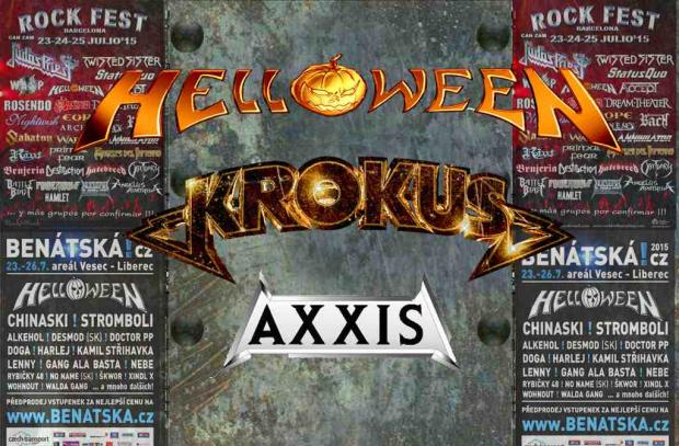 More summer festivals with HELLOWEEN, KROKUS and AXXIS